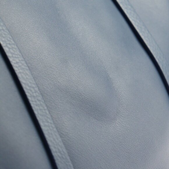 BALENCIAGA Blue Leather Tote Bag - Picture 7 of 10